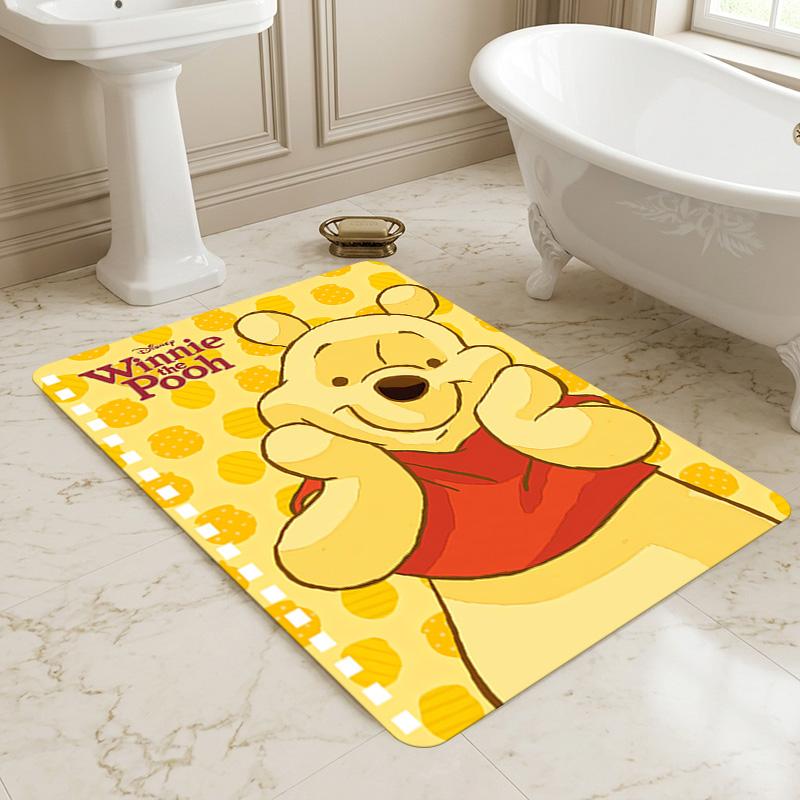 Pooh Bear Living Room Nonslip Area Rug Soft Carpet For Bedroom Game Playroom Sofa Office Home Decor Doormat Christmas Gift C926397