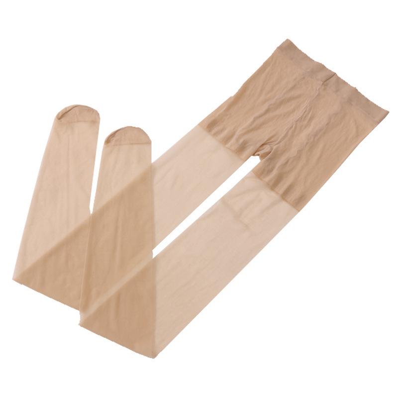 Anti-Snag Summer Silk Stockings - Invisible, Non-Roll, Bare Leg Pantyhose for Women