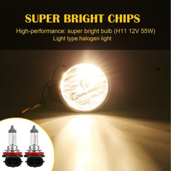 A2s Fog Light Lamp Assemblies Left Right Side For Tacoma 2005-2011 Tundra 07-13