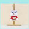 Adorable Plush Shiba Inu Keychain Doll With Cute Hoodie For Bags And Accessories