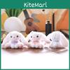 Rabbit Little White Plush Keychain Ultra Soft Stuffed Animal Gift For Kids Teens