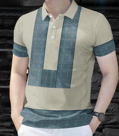 2026 Men's Polo Shirt Men's Asian Clothing, Men's Modern Filipino National Polo Shirt Version Polo Shirt