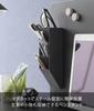 Yamazaki Tower Magnetic Pen Steel Panel W x D x Model 10097 Stand, Compatible, Black, 6.2cm 6.2cm 20.8cm H,
