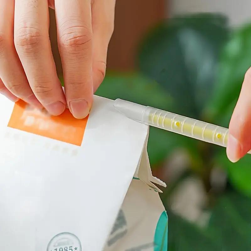 5/3/1PCS Multifunctional Food Fresh-keeping Sealing Clip Moisture-proof Sealing Clip Snack Sealing Stick Tea Sealer Candy Color