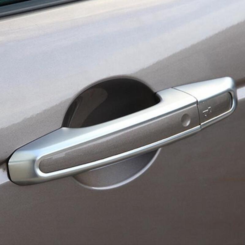 Front Bumper Fog Lights Lamps Eyelid Eyebrow / Door Handle Decorative Cover Trim Accessories Exterior For Jaguar XE 2016 -
