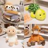 Monkey Plush Pillow Sloth Turtle Lamb Toy Comfort Doll Birthday Decoration Gift