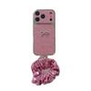 Custodia Lussuosa Colorata Galvanizzata con Stella e Fiocco di Diamanti per iPhone 17, Apple 16 Pro Max/15/14