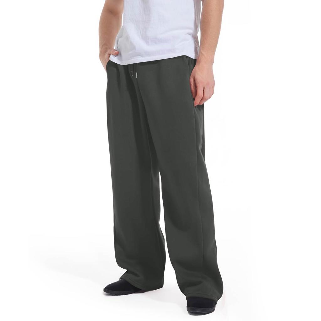 Men's Loose Casual Sweatpants Elastic Waist Drawstring Sports Pants