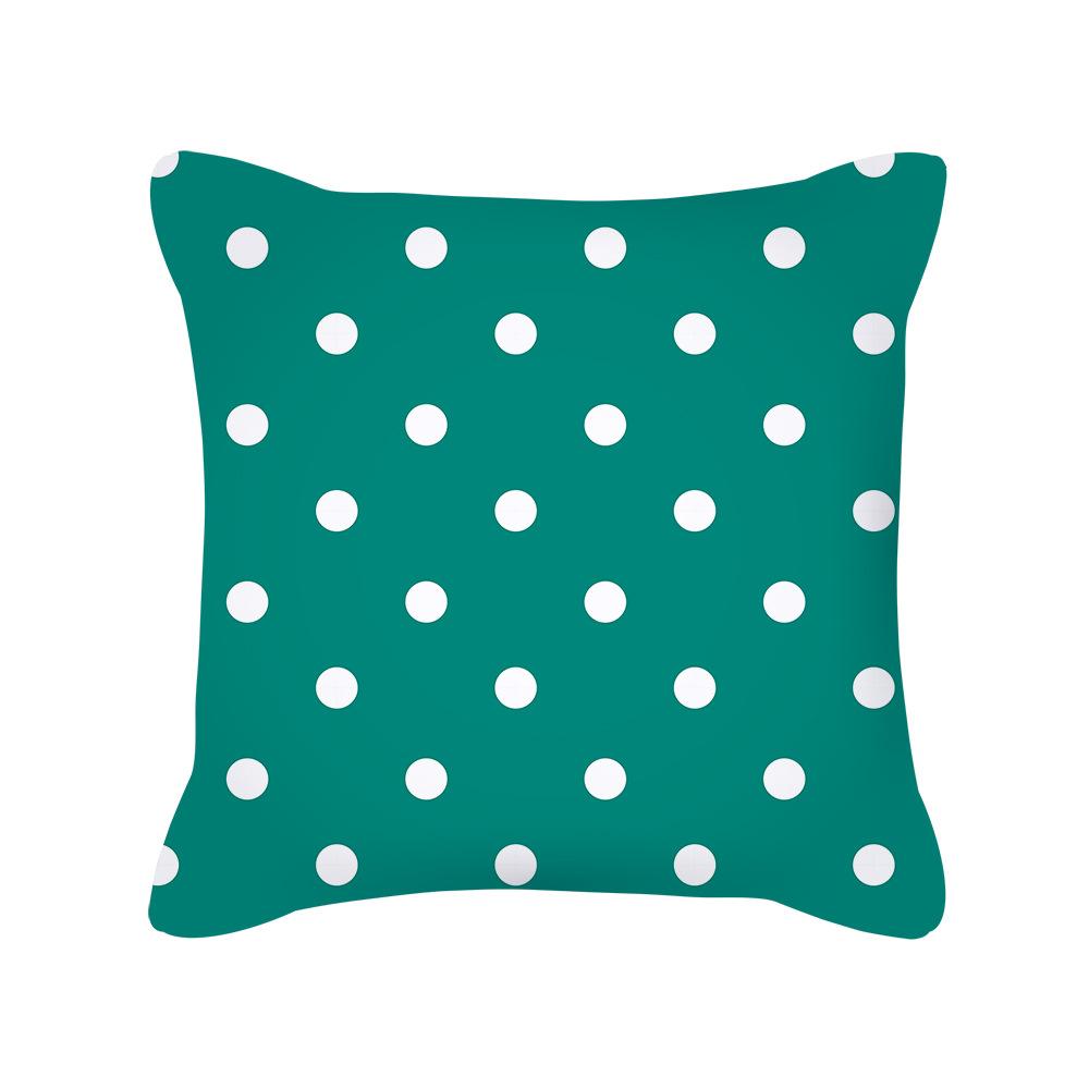 Nordic Red Geometric Love Valentine's Day Peach Skin Pillowcase Cushion New Home