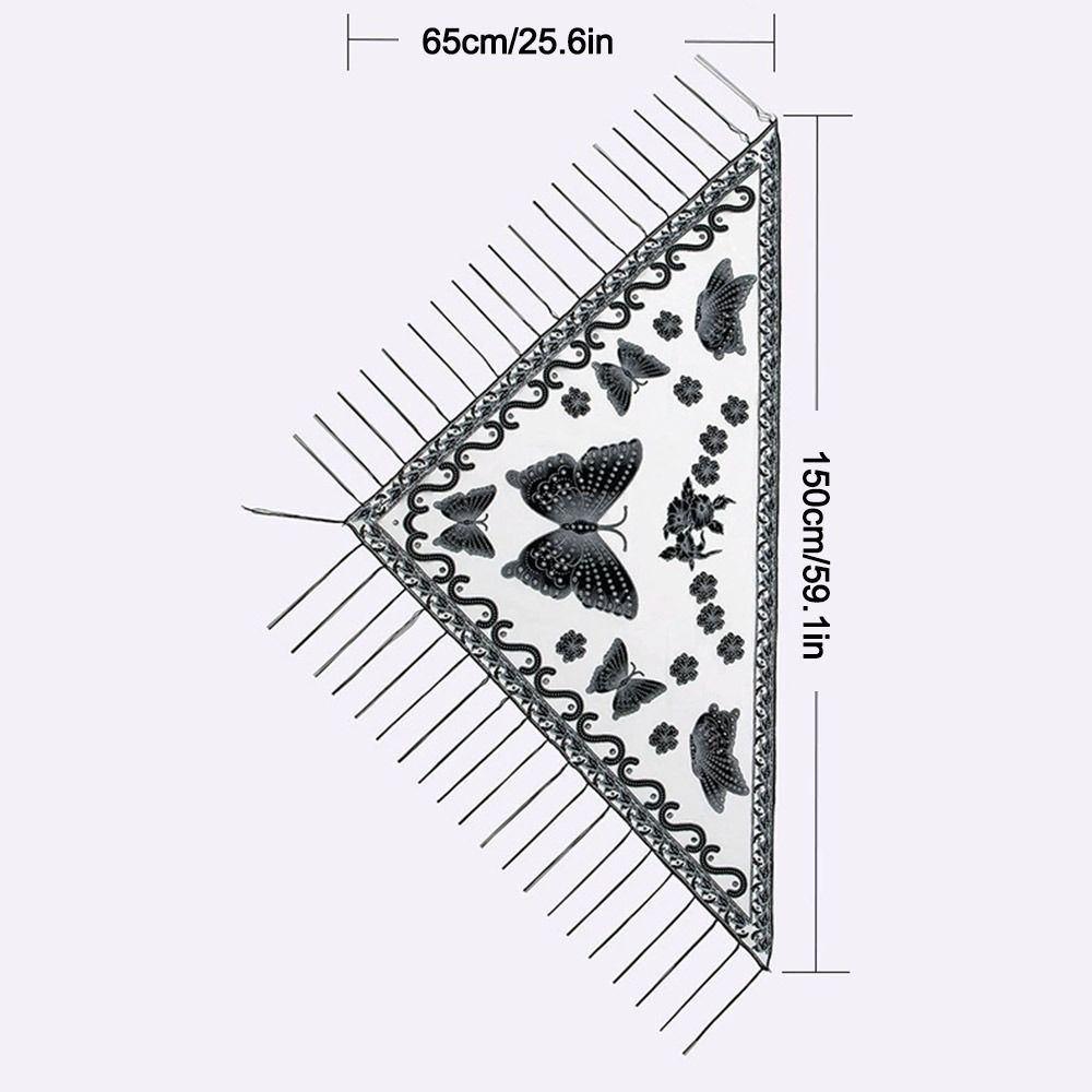 Sun Protection Hollow Lace Shawl Coat Thin Silk Scarf Headscarf For Women Lady Girl