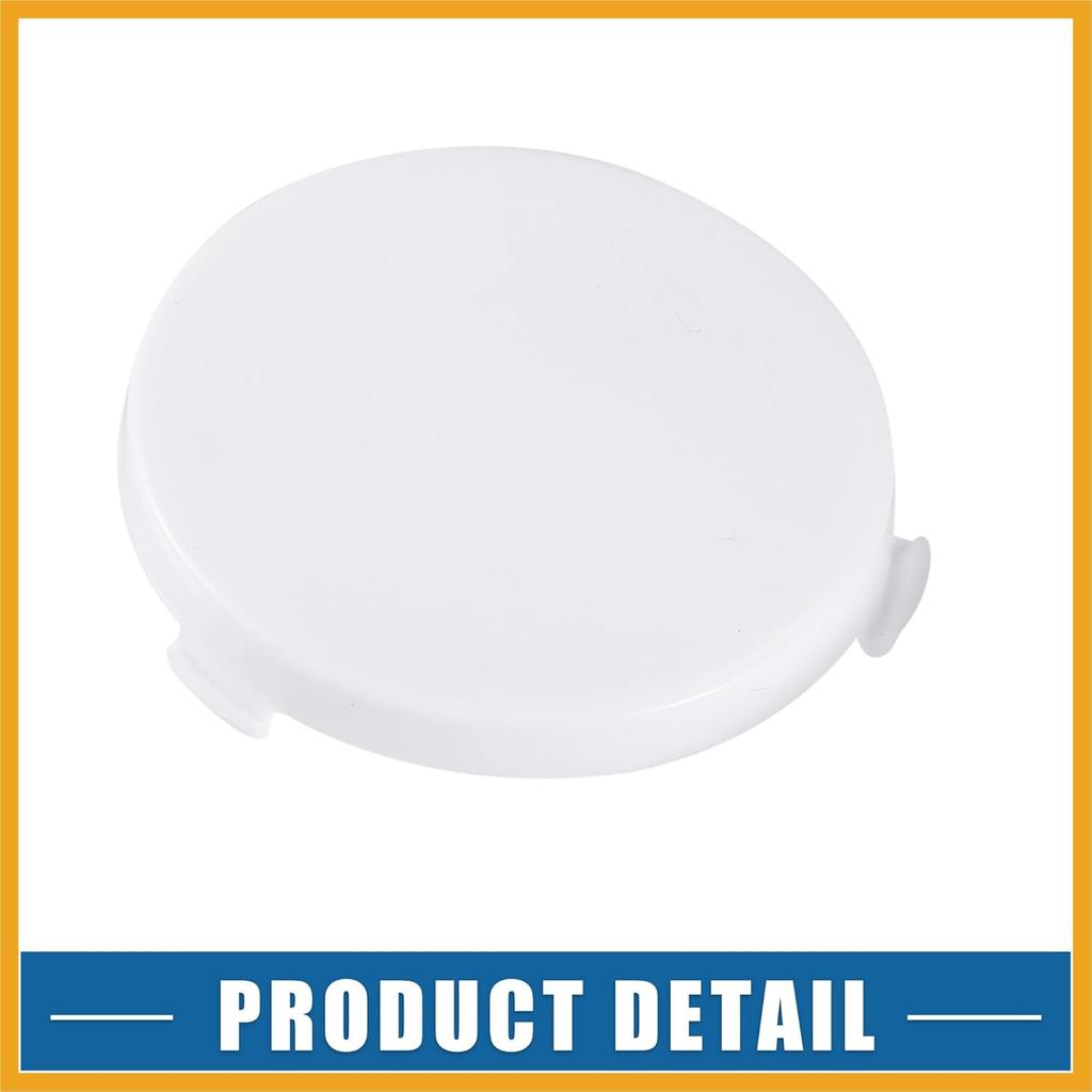 Car Dome Courtesy Sail Panel Light Lamp Lens Cover Car Interior Light Lens for Chevy Impala 1962-1967 Plastic White (Set of 2) Replacement