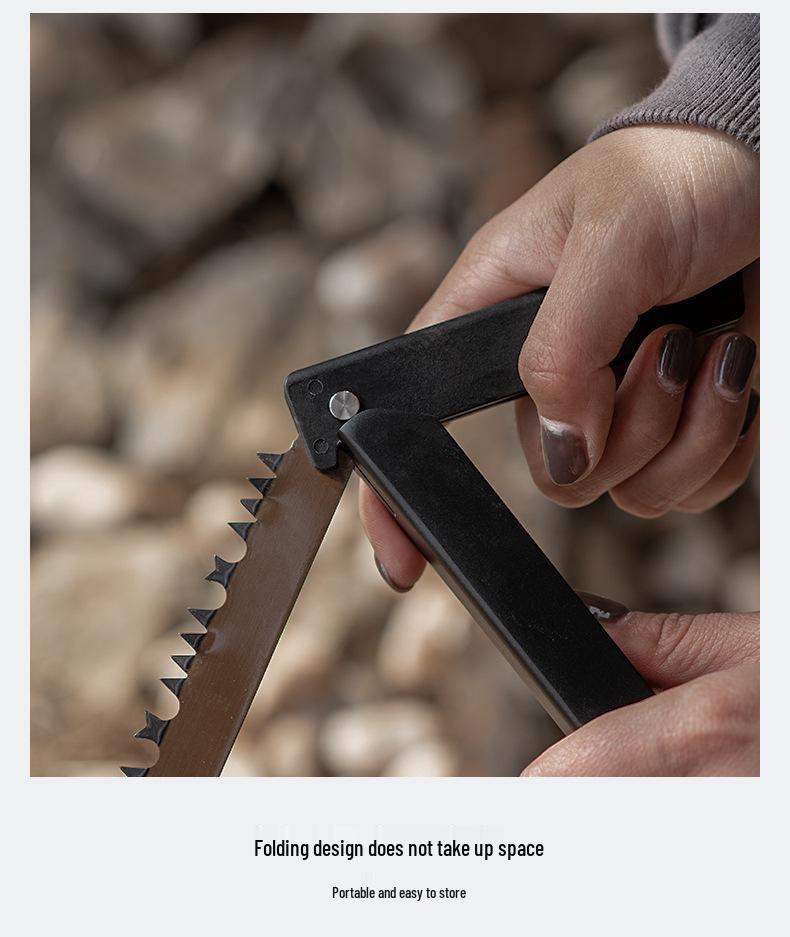Mountain Fun Ultra-light Portable Aluminum Alloy Folding Camping Saw