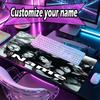 Custom Name Personalized Final Fantasy Pattern Mousepad, Laptop PC Desk Mat, Decorative Desk Mat for Home Keyboard Pad Gift
