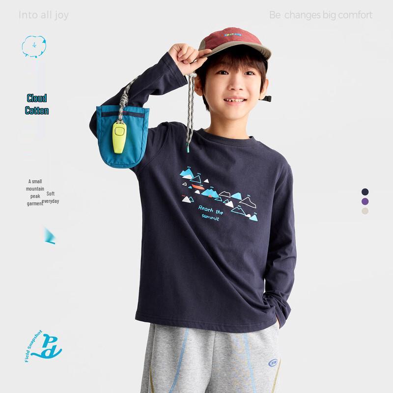 Kids' Casual Printed Long Sleeve T-Shirt