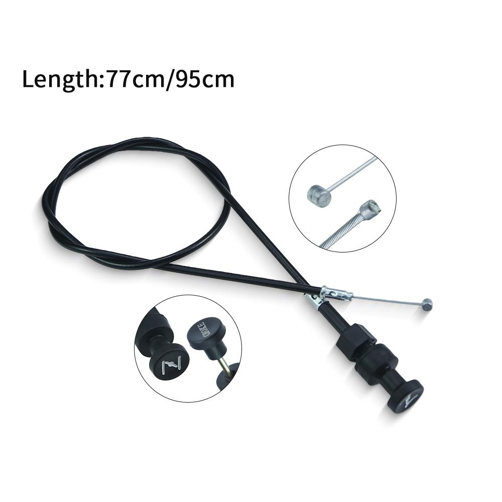 For Yamaha PW50 PW80 XV125 XV250 Motorcycle Choke Cable 770mm 950mm Carburetor Throttle Line Dirt Bike Parts Throttles 2