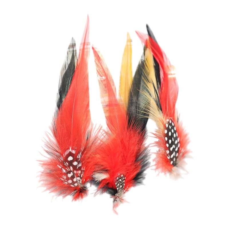 10PCS Handmade Plumage Embellishments For Headpieces And Fashion Accessories
