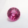 Natural Pink Tourmaline Loose Gemstone 17.50 Ct Round Cut October Birthstone for Gem Collections