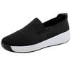 2025 Breathable Loafers Women Spring Summer Slip On Knitted Sports Shoes Woman Anti Slip Soft Sole Walking Shoes Lady