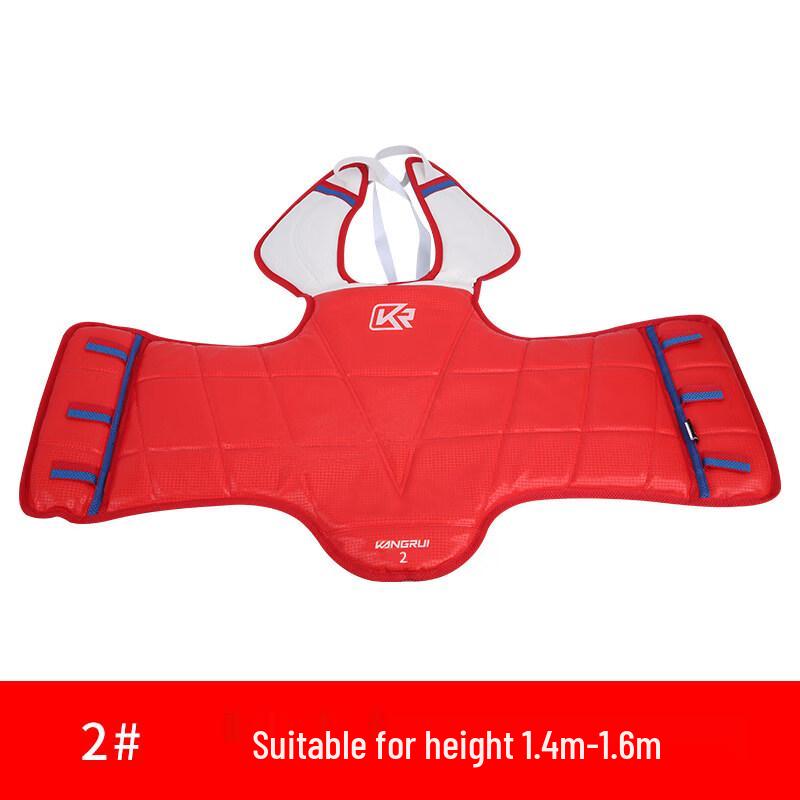 Kangrui Taekwondo Thickened Double-Sided Chest Protector