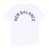 MT51985 Sportbogen Grafik Kurzarm WT [New Balance] T-Shirt (MT51985) Herren (Weiß)
