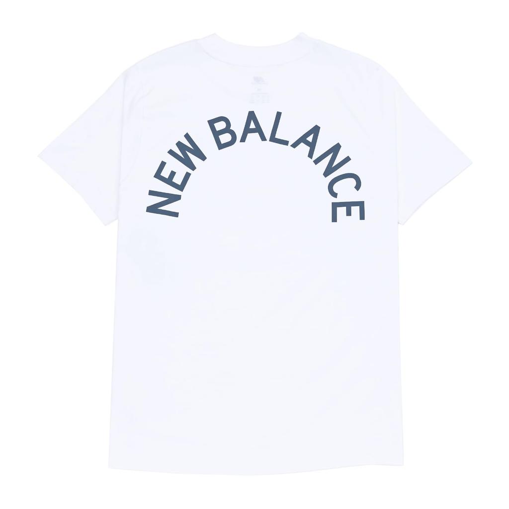 MT51985 Sportbogen Grafik Kurzarm WT [New Balance] T-Shirt (MT51985) Herren (Weiß)