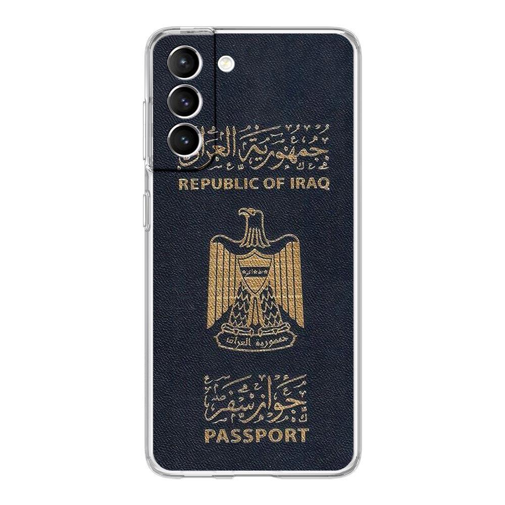 Saddam Hussein Iraq Flag Clear Silicone Phone Case For Samsung Galaxy S23 S22 5G S20 Ultra S21 FE 5G S10E S9 S8 S10 Plus Cover