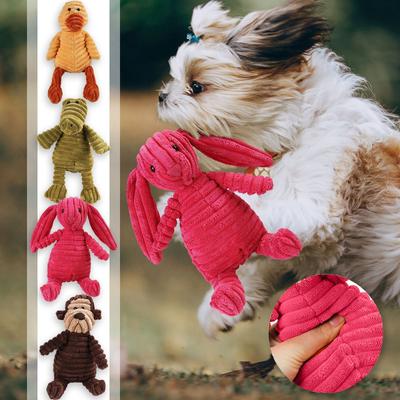 Plush Dog Toys Funny Squeaky Cute Animals Pet Puppy Chew -Interactive Toy
