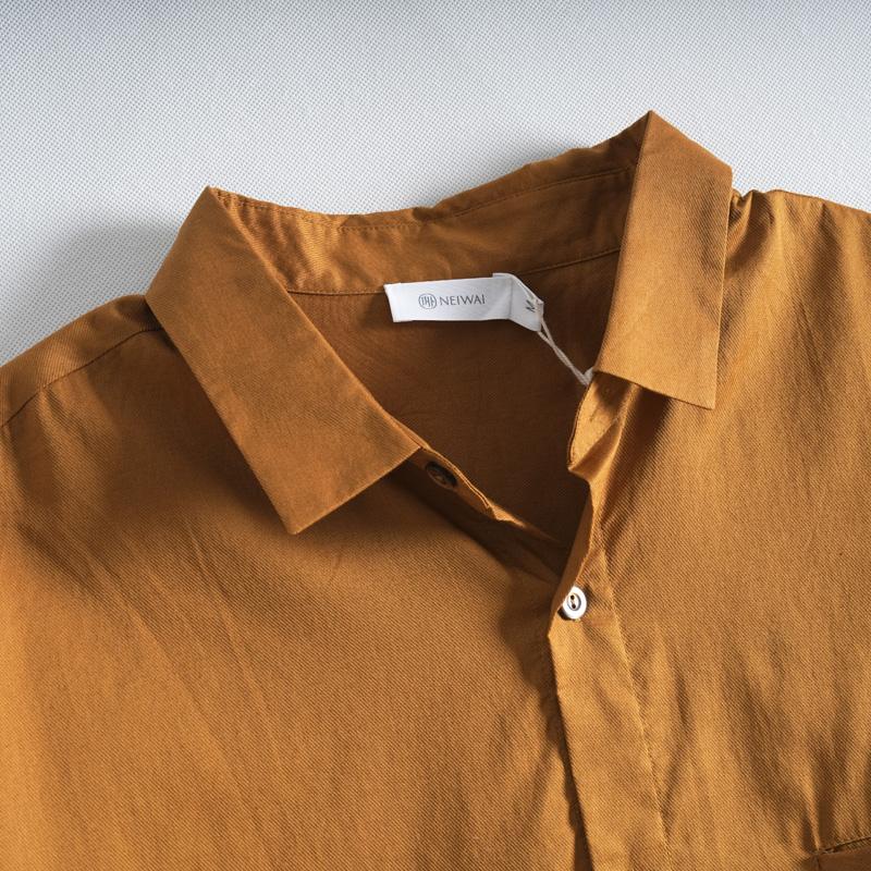 NEIWAI Spring Casual Loose Small Square Collar Shirt