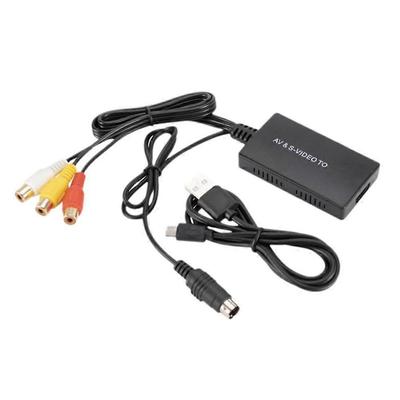 AV S-VIDEO Video na HDMI-kompatibilní Převodník Pro HDTV DVD STB