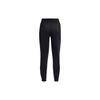 Under Armour Solid Color Printed Small Logo Tapered Pants Women Bottoms Black 1373973-001