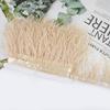 8-10Cm Ostrich Feather Wedding Dress Diy Performance Clothing Accessories Feather Tassel Including Webbing