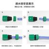 Garden Watering Hose ABS Quick Connector 1/2” End Double Male Hose Coupling Joint Adapter Extender Set For Hose Pipe Tube