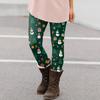 Women's Christmas Print Slim Fit Elastic Yoga Casual Pants