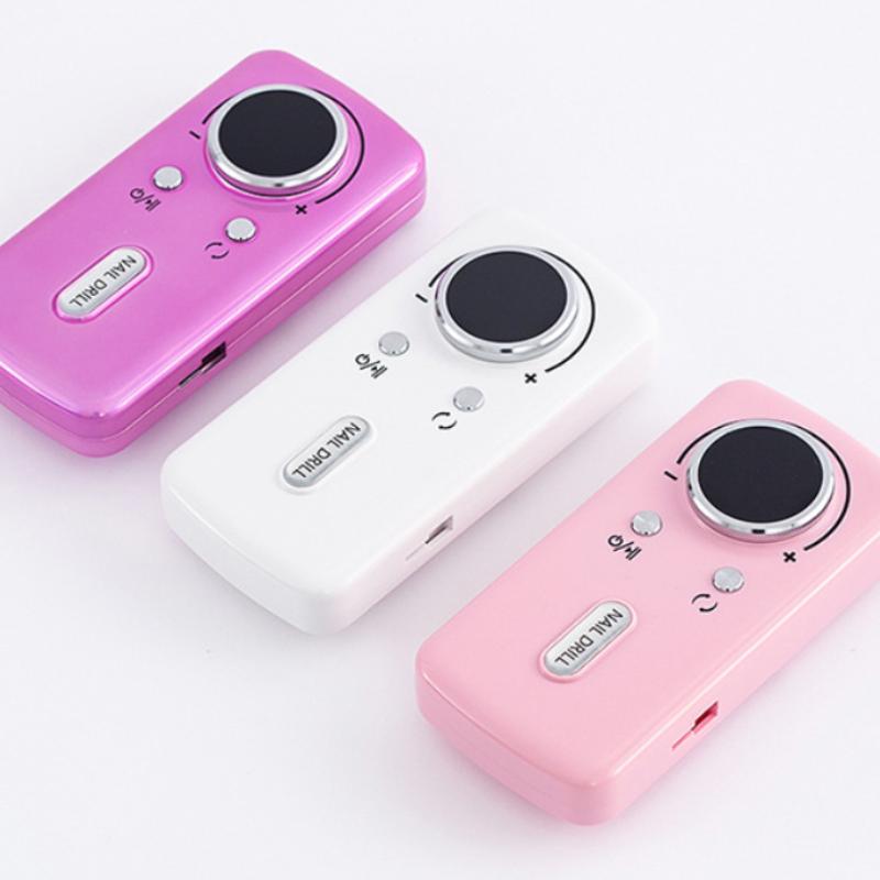 45,000 RPM rechargeable electric nail drill, professional nail drill for gel nails, portable nail file and trimming tool