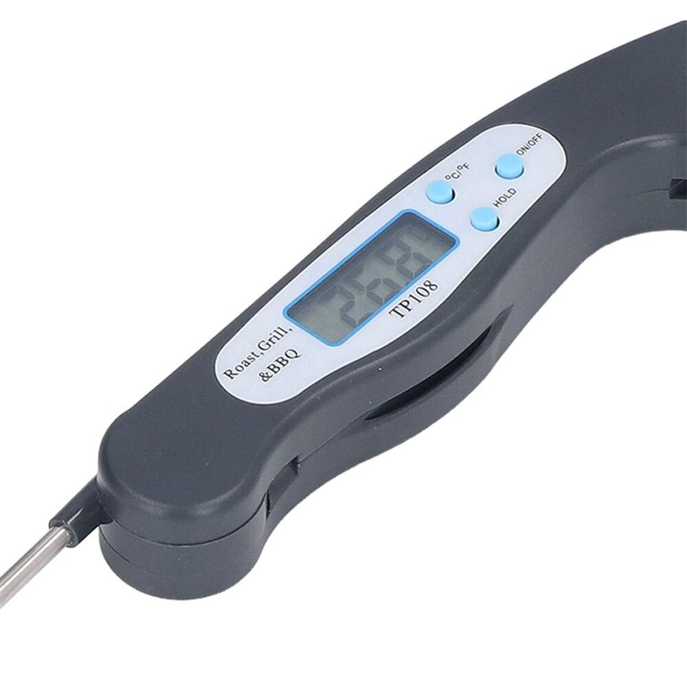Multi Angle Meat Cooking Thermometer Instant Read Magnetic Suction Cup ABS Widely Used with Folding Probe