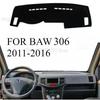 FÜR BAW 306 2011-2016 Auto Armaturenbrettmatte Armaturenbrett Abdeckung Sonnenschutz Armaturenbrett Abdeckung Teppich Zubehör