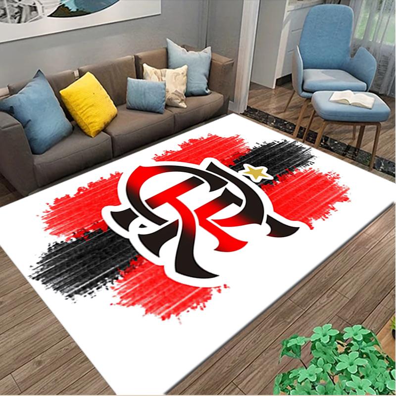 1pc Office Carpet, Rangers FC Chair Rug, Living Room Printed Area Rug, Home Chair Floor Mat