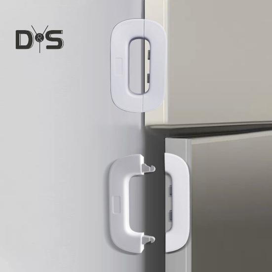 Încuietoare pentru frigider pentru siguranță pentru copii Sertar autoadeziv multifuncțional Dulap cuptor Ușă frigider Încuietoare pentru copii Încuietoare sigură pentru copii Cataramă de siguranță