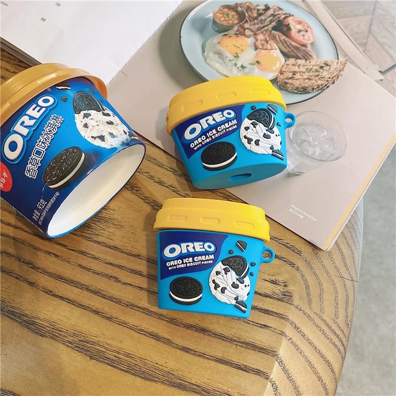 Die kreative Snack- und Getränke-AirPods Pro-Kopfhörerhülle ist kompatibel mit den kabellosen Bluetooth-Silikon-Schutzhüllen der Apple 2. und 3. Generation