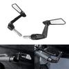 Anti Glares Motorcycle Rearview Mirror Broad Field Of View Shockproof Construction Easy Mounting