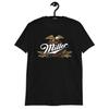 Vintage Miller Lite Beer T-Shirt, Retro Eagle Logo, Unisex Cotton Tee