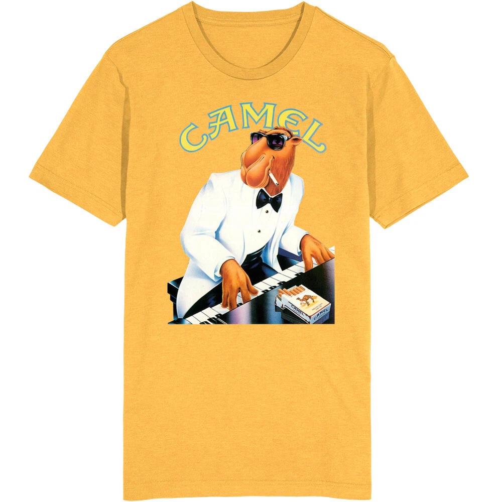 Joe Camel Playing Piano Mascot T Shirt
