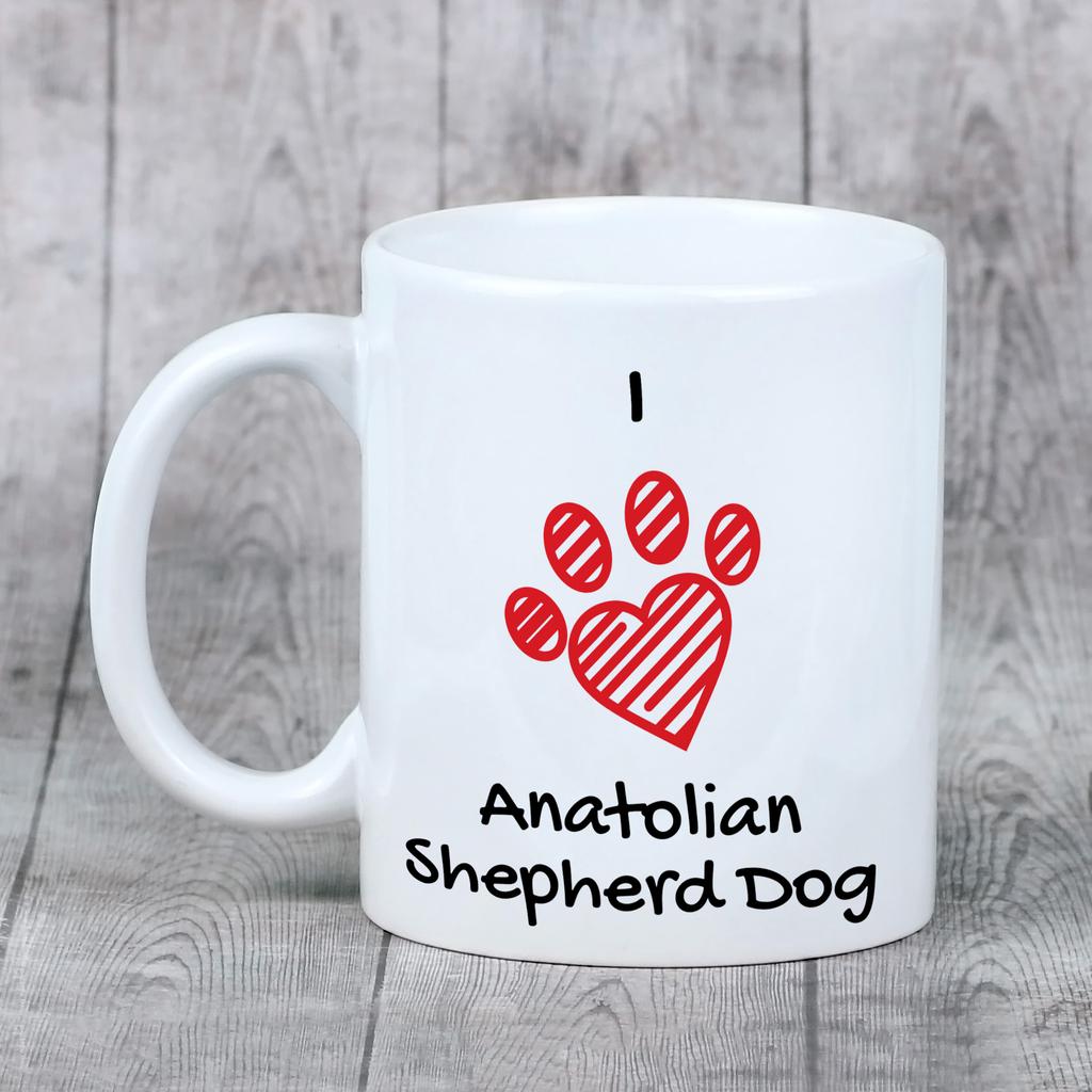 Anatolian Shepherd Dog, Turkish Kangal Dog – Cup with a dog, cute cup with graphics | Art-Dog