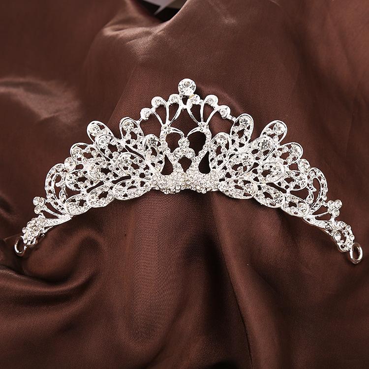 

Новая детская Корона из сплава с жемчужной короной, свадебное платье, прическа, повязка на голову, ужин, представление