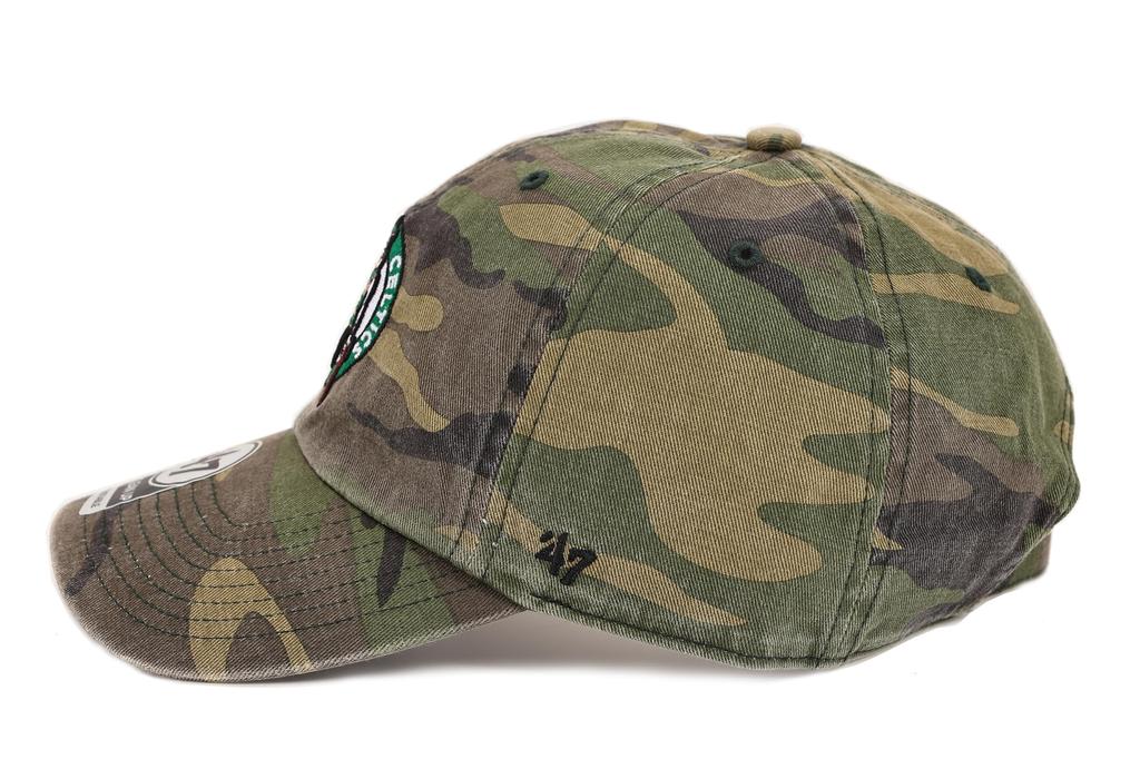 47 Brand Cap 47 Clean Up Camo NBA Boston Celtics