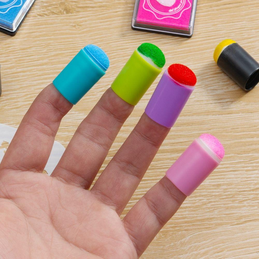Multi-colored Giant Ink Pads Vibrant Colors Oil-based Ink Pad Set  Scrapbooking