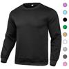 Felpe casual da uomo, tinta unita, basic, con cappuccio, autunnali, maglioni, abbigliamento da strada maschile, camicie, felpe larghe