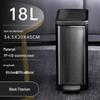 18L Slim Foot Pedal Trash Can