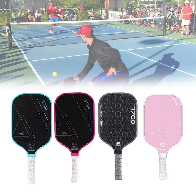 Professional Carbon Fiber Pickleball Paddle With Textured Surface For Tournament Use