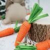 10pcs Simulation Miniature Carrot Models Ornaments for Easters Party Home Table Centerpieces Decoration Photo Props
